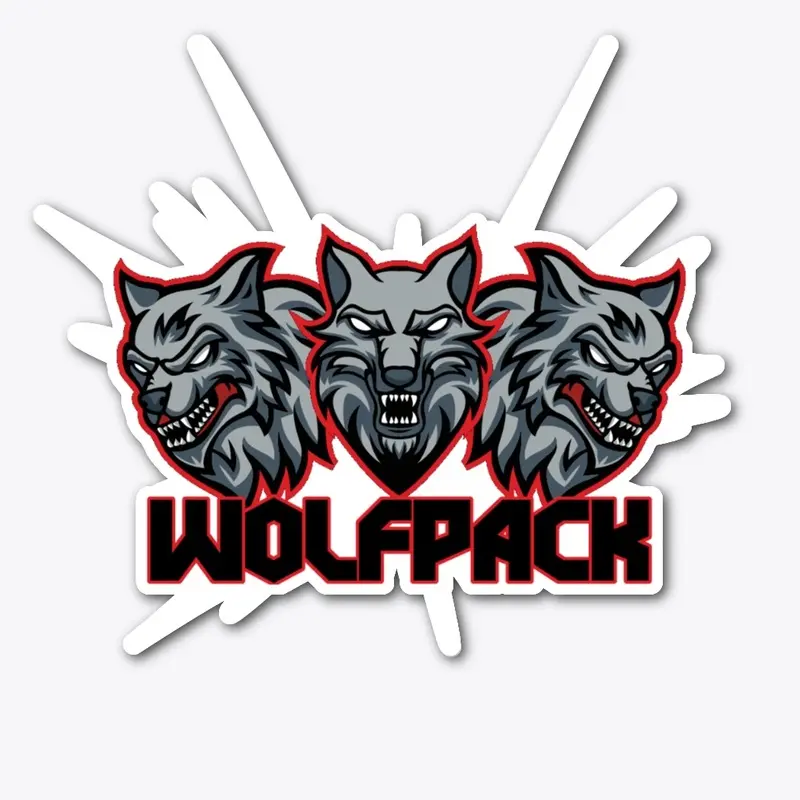 Wolfpack Logo Sticker