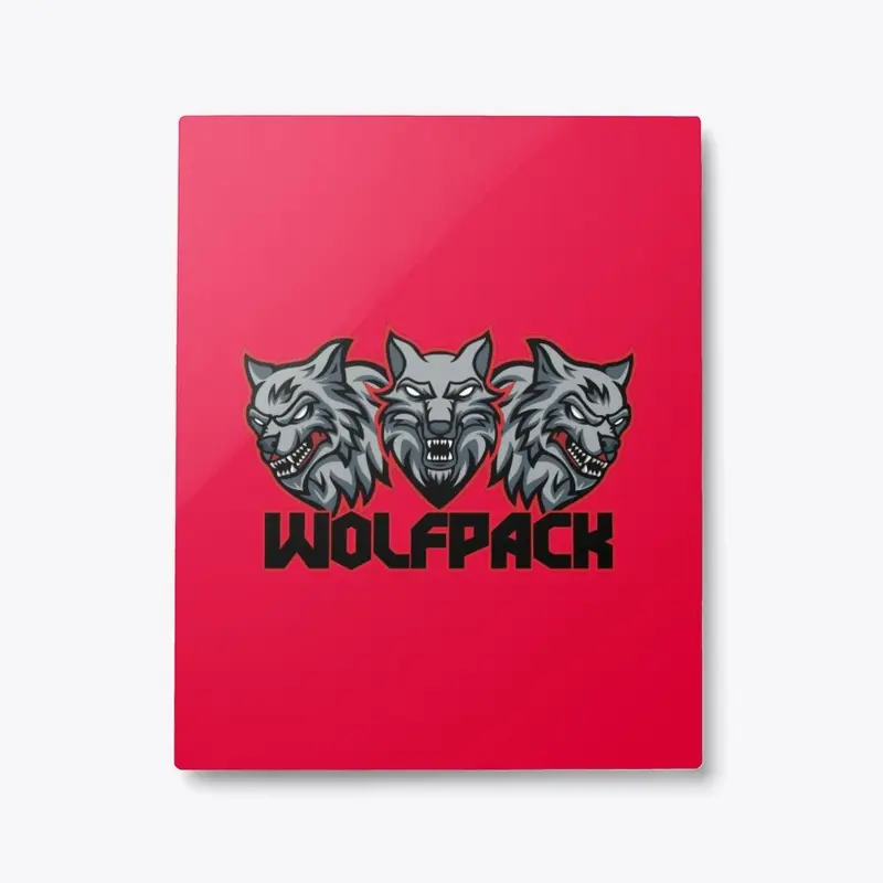 Wolfpack Metal Print